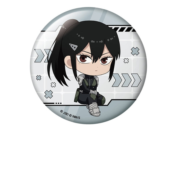 Kaiju No. 8 Flat Girl Pin Badge: Ashiro Mina