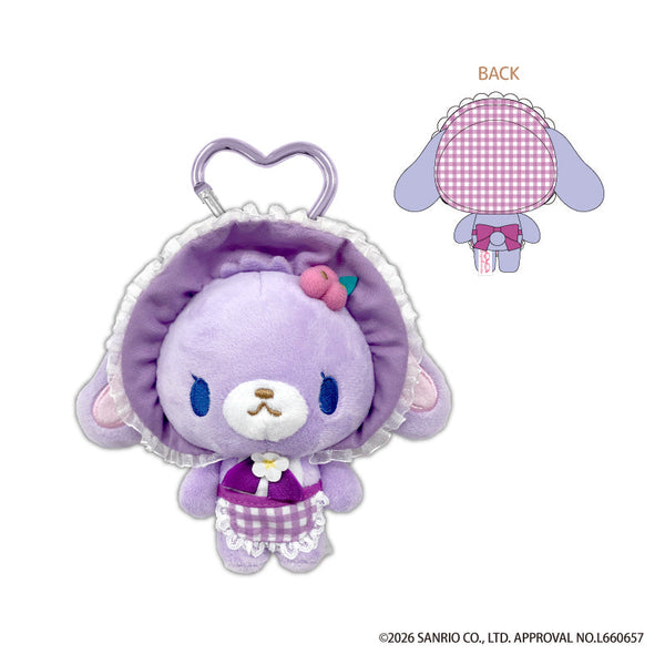 Sugar Bunnies Carabiner Mascot Blueberry Bunny