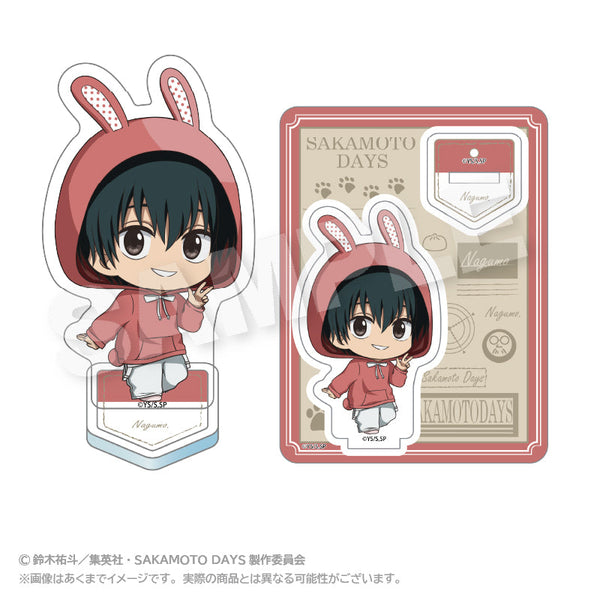 『SAKAMOTO DAYS』Mini Character Acrylic Mascot Animal Hoodie Ver. Nagumo