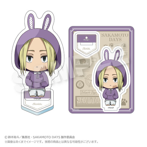 『SAKAMOTO DAYS』Mini Character Acrylic Mascot Animal Hoodie Ver. Kamigami-mawari