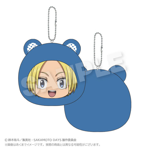 『SAKAMOTO DAYS』Cushion Keychain Animal Parka Ver. Shin Asakura