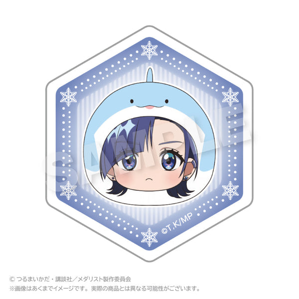 『メダリスト』まるめいつアクリルクリップ 岡崎いるか