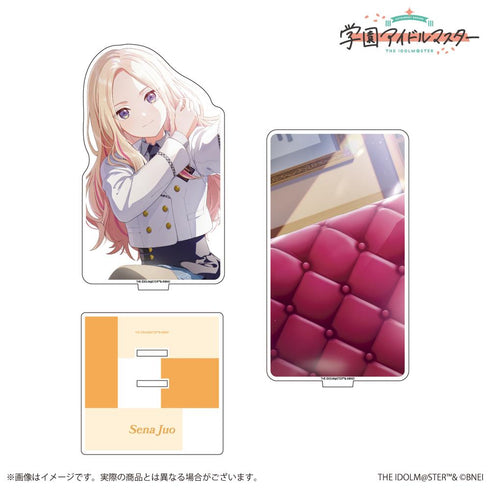 The iDOLM@STER High School Idol Project Official Double-Layer Acrylic Stand "Small Ambition" - Jūō Seina