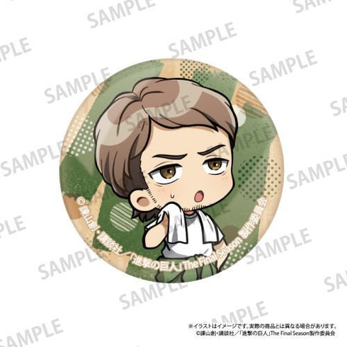 『進撃の巨人』ガラスマグネット ジャン・キルシュタイン(ミニキャラ)(DIY)