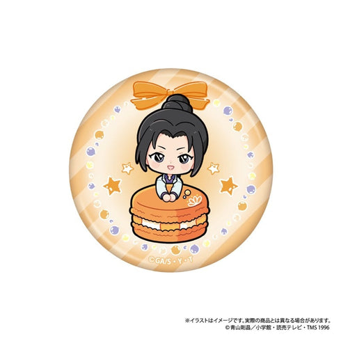 『名探偵コナン』丸型缶バッジ 上原由衣SD マカロンコレクションvol.1
