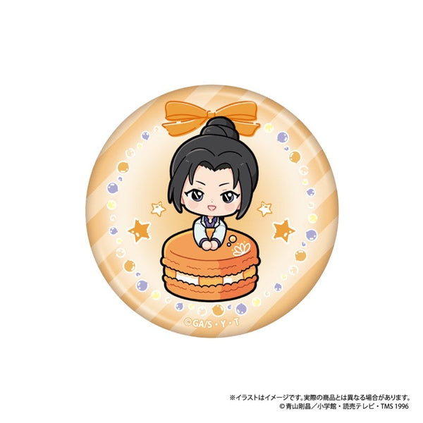 『名探偵コナン』丸型缶バッジ 上原由衣SD マカロンコレクションvol.1
