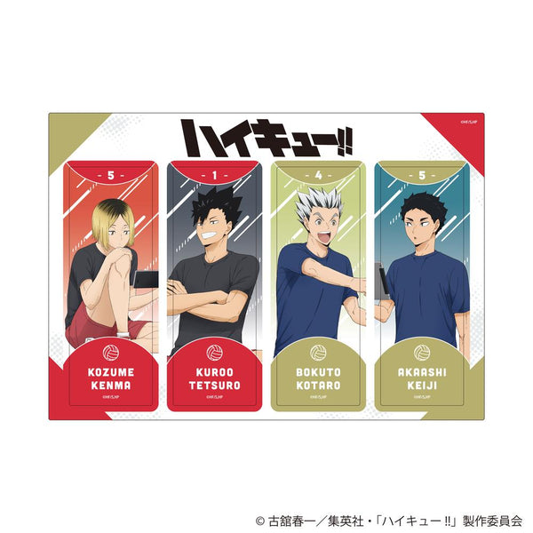 『ハイキュー!!』描き下ろし4連クリアしおり 振り返りタイムVer. 音駒高校・梟谷学園高校
