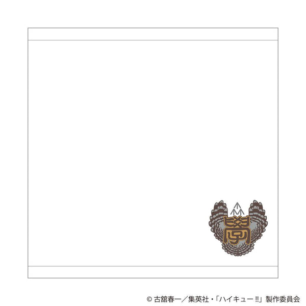 『ハイキュー!!』刺繍ハンカチ スクールアイコンVer. 梟谷学園高校