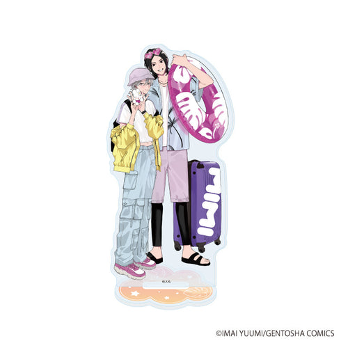 『今井ゆうみ先生』アクリルスタンド01/「社会人カップルのSummer Vacation」BLフェア(描き下ろしイラスト)
