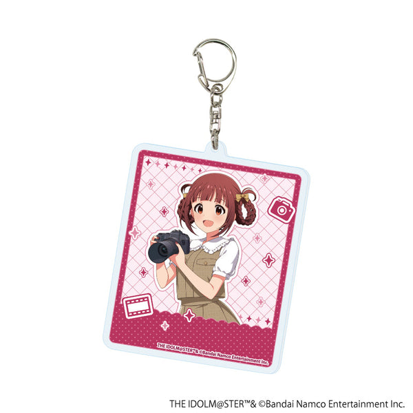 The Idolmaster Million Live! Large Acrylic Keyholder 03/Matsuda Arisa Camera Ver. (Newly Drawn Illustration)