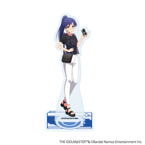 The Idolmaster Million Live! Acrylic Stand 21/Kisaragi Chihaya Camera Ver. (Newly Drawn Illustration)