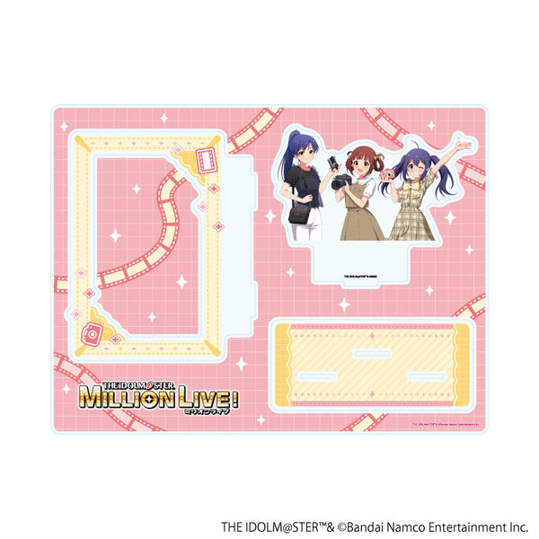 The Idolmaster Million Live! Acrylic Diorama 01/Group Design Camera Ver. (Newly Drawn Illustration)
