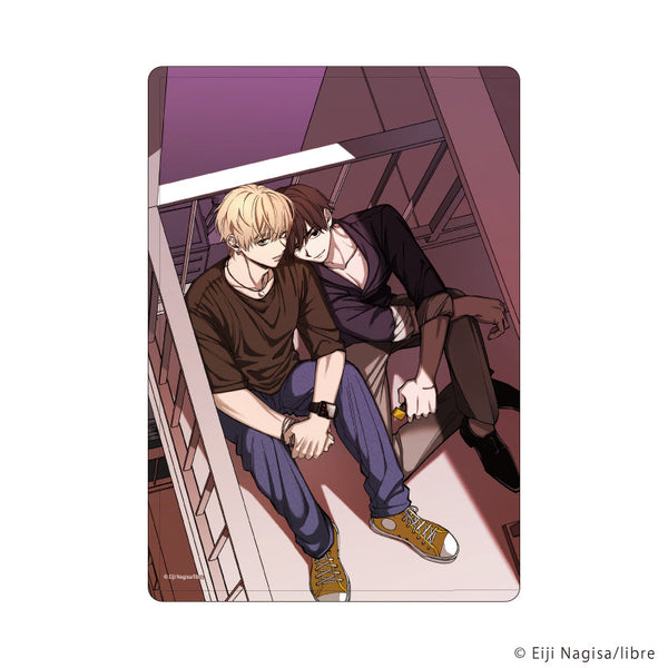 『歌舞伎町バッドトリップ』キャラクリアケース02/池田&リオ(公式イラスト)