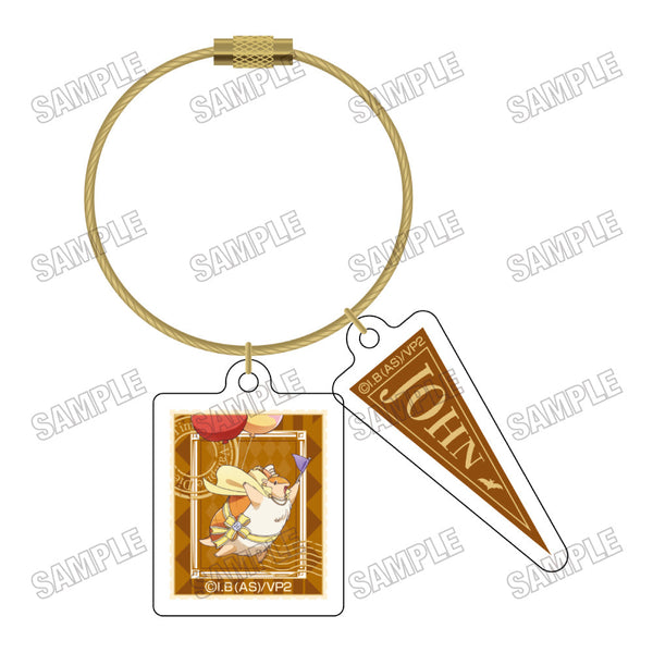 『吸血鬼すぐ死ぬ2』描き下ろしワイヤーアクリルキーホルダー【観光パレードver.】3ジョン