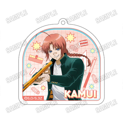 『3年Z組銀八先生』アクリルキーホルダー【戦闘ごっこver.】6神威