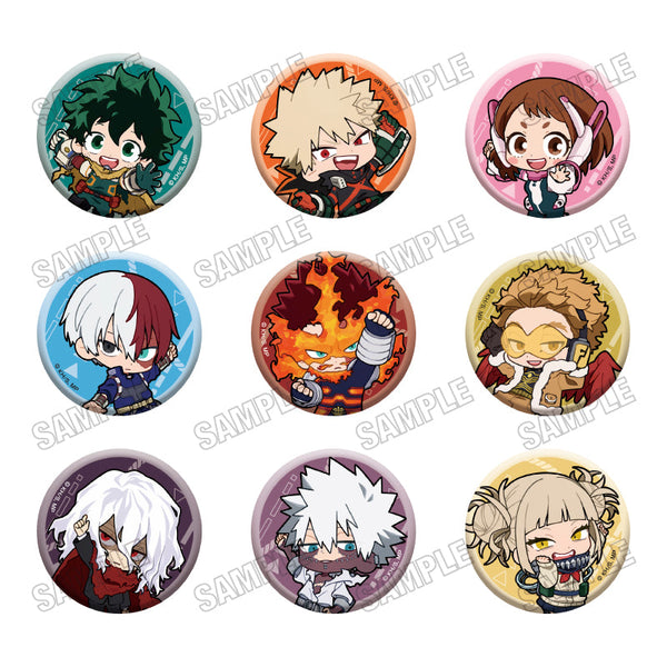 『僕のヒーローアカデミア』ミニキャラ缶バッジコレクション【ぶら下がりver.】【BOX】