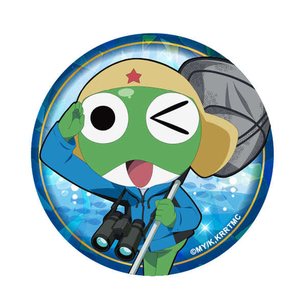 Sgt. Keroro Original Illustration ★ Sparkling Can Badge: Infiltration Operation