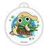 Sgt. Keroro Floating Balloon Keychain_Keroro Underwater Swimming Ver.