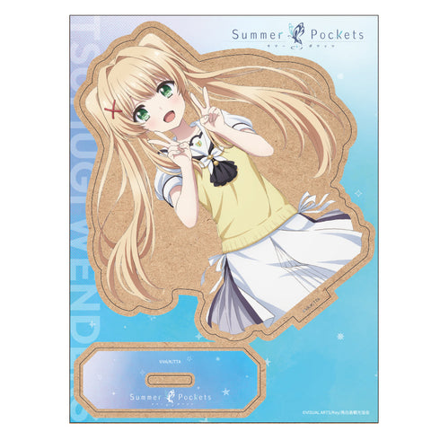 『Summer Pockets』木製キャラスタンド 紬ヴェンダース