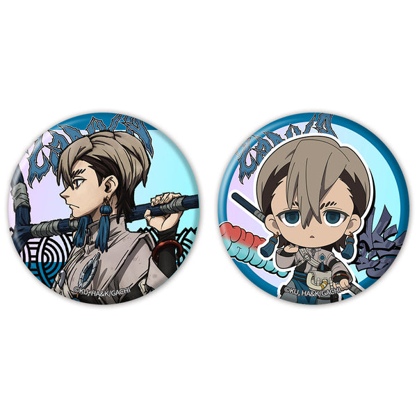 Gachi Actor Aurora Pin Badge 2-Piece Set Zanka