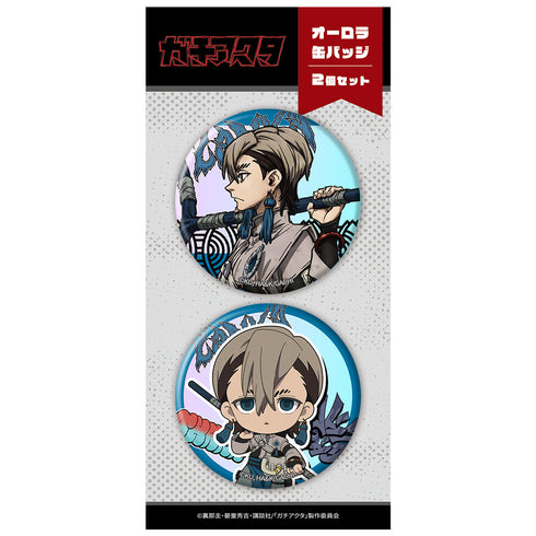 Gachi Actor Aurora Pin Badge 2-Piece Set Zanka