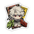 Gachi Actor Die-Cut Sticker: Mini Character - Rudo