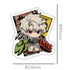 Gachi Actor Die-Cut Sticker: Mini Character - Rudo