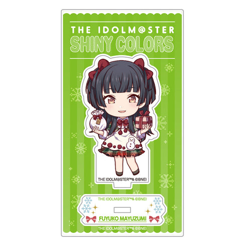 The Idolmaster Shiny Colors Mini Character Acrylic Stand - Yuko Fuyuki Snow Magic Ver.