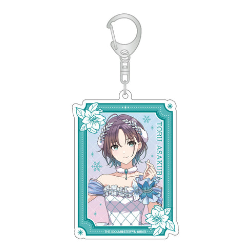 The Idolmaster Shiny Colors Acrylic Keyholder_Toru Asakura Snow Magic Ver.