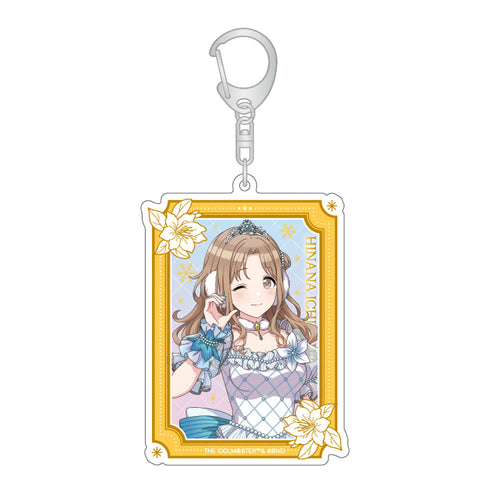 The Idolmaster Shiny Colors Acrylic Keyholder - Ichikawa Hinana Snow Magic Ver.