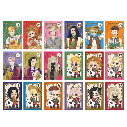 『童話リベンジャーズ』トレーディングかるた風色紙 ヨルハナ国ver.【BOX】