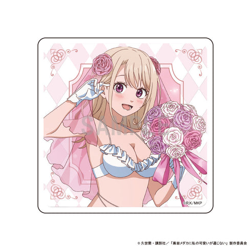 『黒岩メダカに私の可愛いが通じない』アクリルコースター 川井モナ 水着ウエディングver