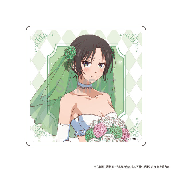 『黒岩メダカに私の可愛いが通じない』アクリルコースター 湘南旭 水着ウエディングver