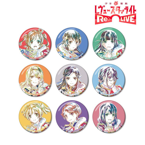 『少女☆歌劇 レヴュースタァライト -Re LIVE-』トレーディング Ani-Art 缶バッジ Ver.A(単位/BOX)【202601再販】