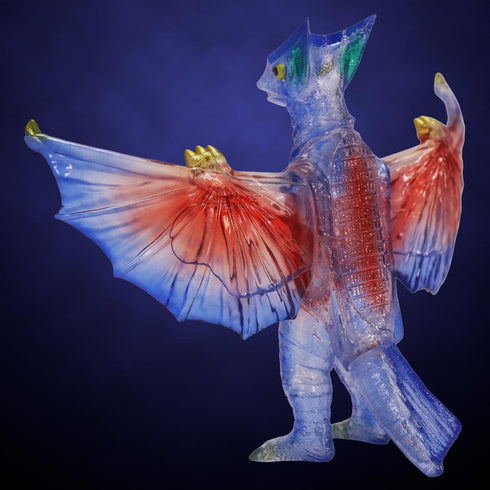 『ガメラシリーズ』ミドルサイズシリーズ ガメラ 【第9弾】 ギャオス(1967) レトロブルークリア Ver.