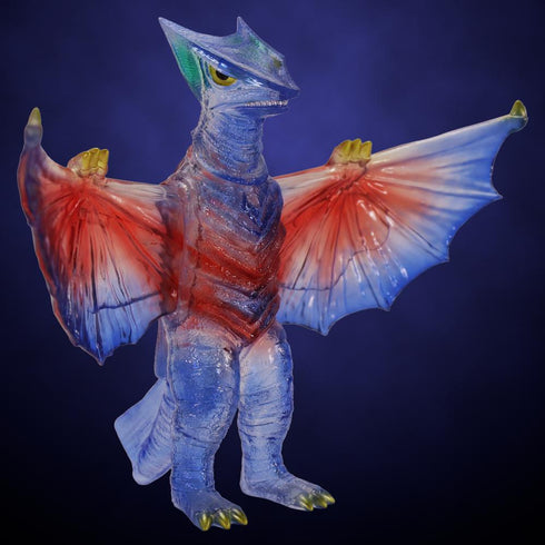 『ガメラシリーズ』ミドルサイズシリーズ ガメラ 【第9弾】 ギャオス(1967) レトロブルークリア Ver.