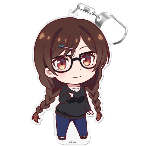 『彼女、お借りします』ぷにこれ!キーホルダー(スタンド付) 一ノ瀬ちづる【202602再販】