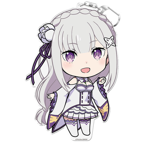 『Re:ゼロから始める異世界生活』でかぷにこれ!キーホルダー(スタンド付) エミリア【202601再販】
