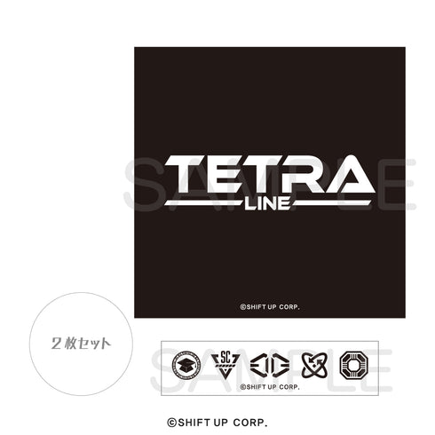 『NIKKE』ロゴステッカー テトラライン