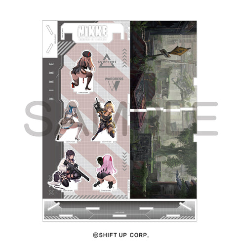 『NIKKE』ジオラマアクリル 部隊01