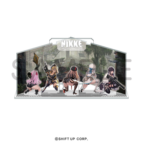 『NIKKE』ジオラマアクリル 部隊01