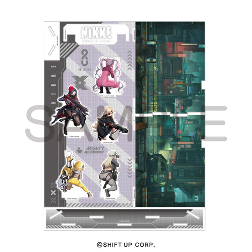 『NIKKE』ジオラマアクリル 部隊03