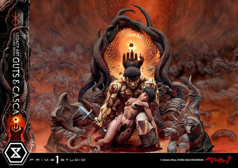 『ベルセルク』レガシーアート 三浦建太郎 ガッツ&キャスカ