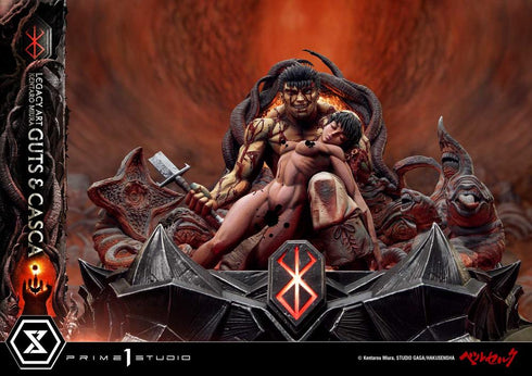 『ベルセルク』レガシーアート 三浦建太郎 ガッツ&キャスカ