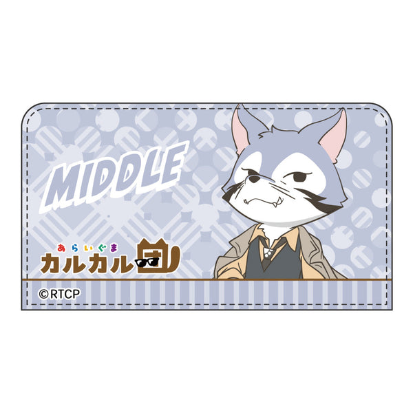 『あらいぐま カルカル団』ミニウォレット ミドル