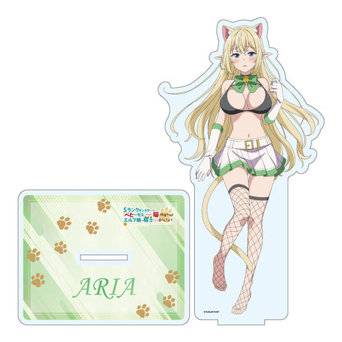 『Sランクモンスターの《ベヒーモス》だけど、猫と間違われてエルフ娘の騎士(ペット)として暮らしてます』描き下ろし おっきいアクリルスタンド アリア