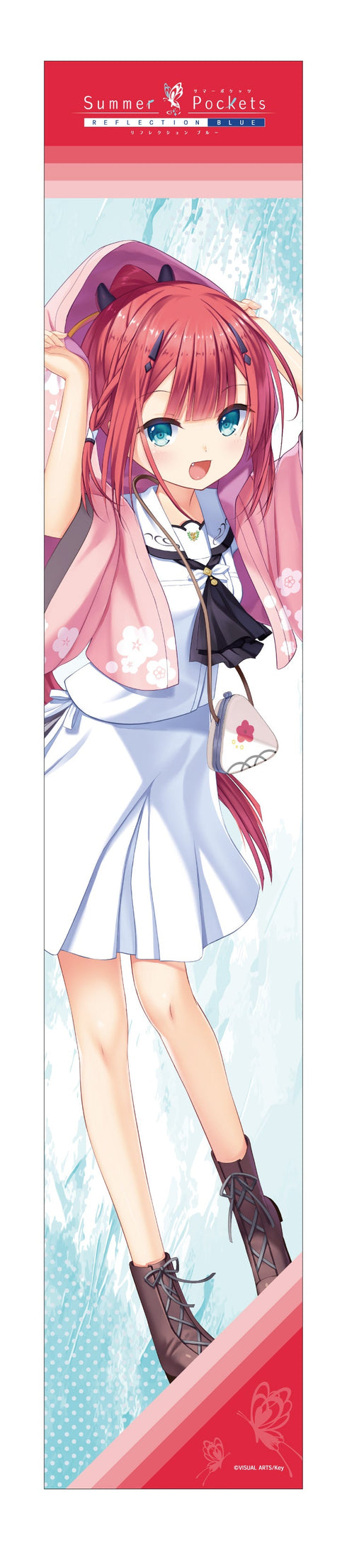 『Summer Pockets REFLECTION BLUE』Scarf Towel Shiki Kamiyama