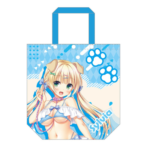 Golden Loveliche Original Illustration Covered Tote Bag Sylvia Le Crus Crown Sorcellerie Sisier Puppy Version