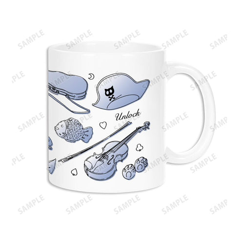 Shugo Chara! Tsukuyomi Itsuki Ani-Sketch Mug【202601 Reprint】