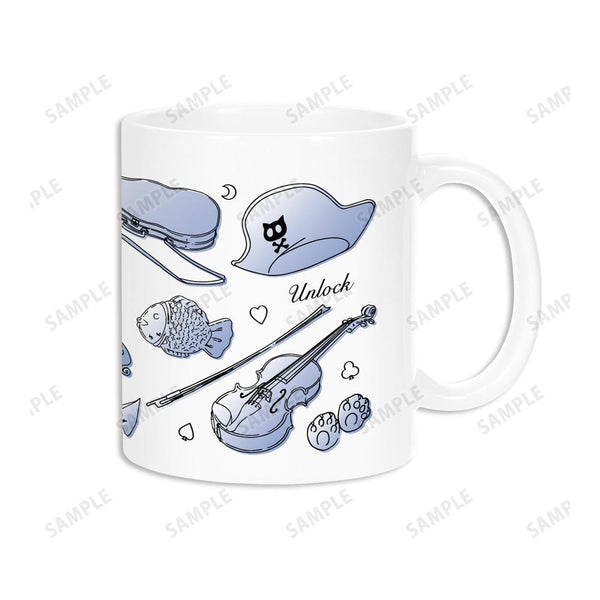 Shugo Chara! Tsukuyomi Itsuki Ani-Sketch Mug【202601 Reprint】